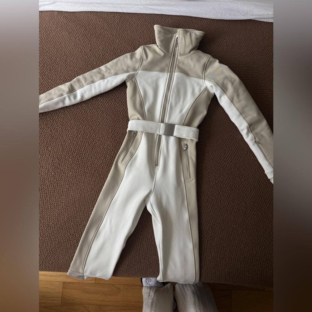 Cordova Badia Belted Colorblocked Straight Ski Suit - Picture 7 of 11